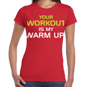 Your Workout - Women's 'Gildan' Slim T-Shirt